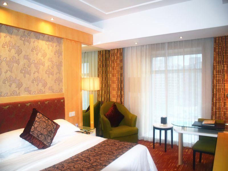 Puxi New Century Hotel Shanghái Exterior foto